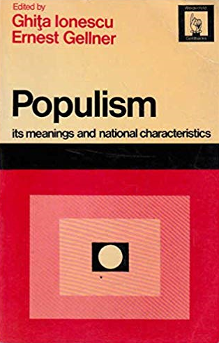 ionescu gellner populism