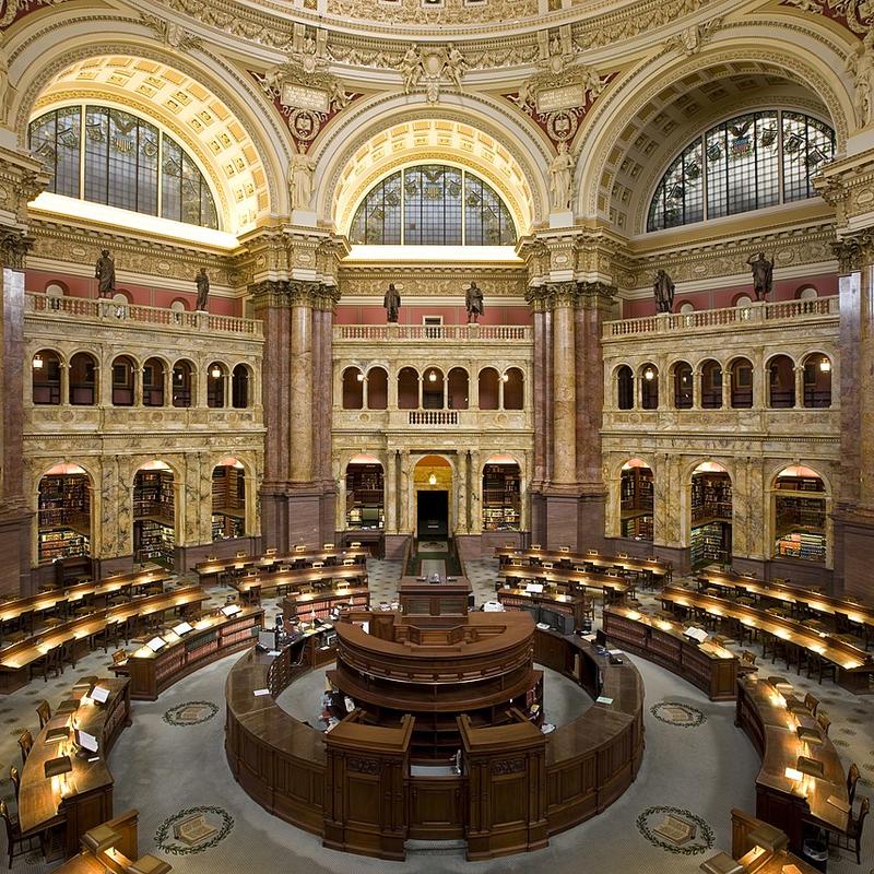 Library of Congress Main Reading Room (Carol M. Highsmith, Library of Congress) Library of Congress Main Reading Room (Carol M. Highsmith, Library of Congress)