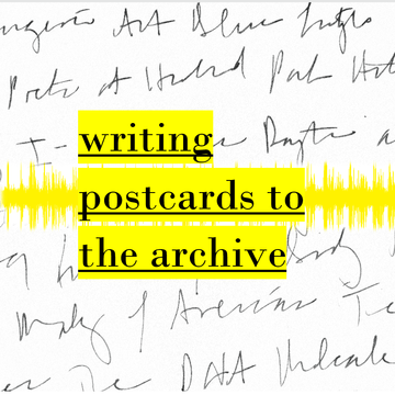 Postcards to the Archive: A Creative Workshop