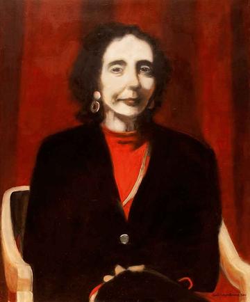 Joyce Carol Oates (2011) by Gavin Cologne-Brookes, oil on canvas Joyce Carol Oates (2011) by Gavin Cologne-Brookes, oil on canvas