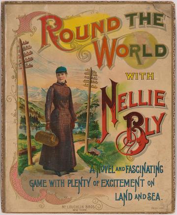 Round the World with Nellie Bly, National Portrait Gallery public domain via Wikimedia Commons