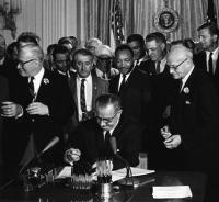 civil rights signing